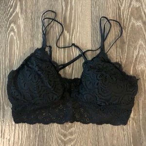 Aerie black bralette
